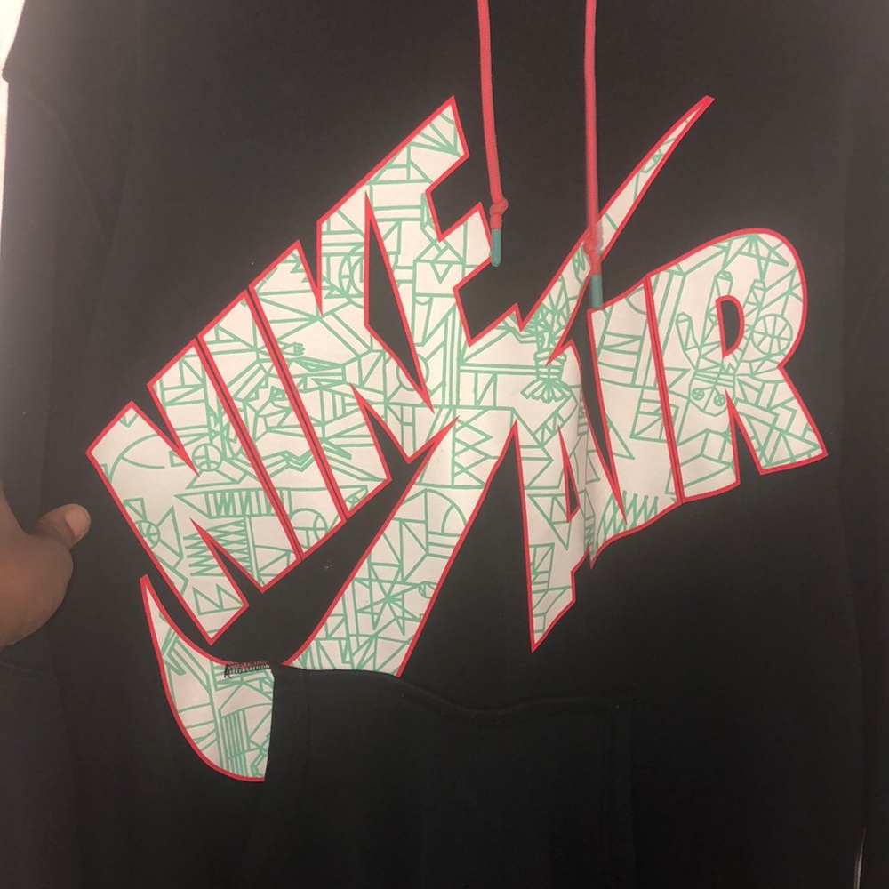 Glow in the dark Nike air hoodie XL